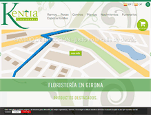 Tablet Screenshot of floristeriakentia.com